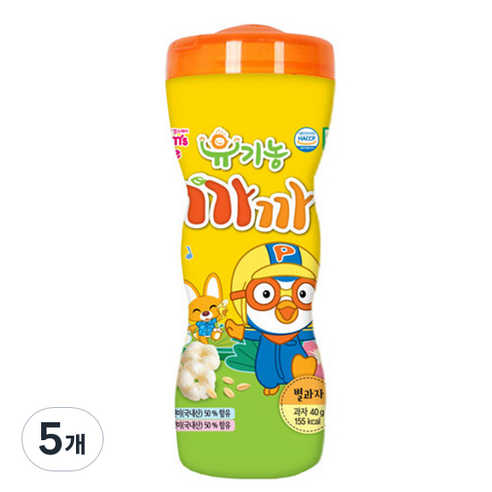 프로엠 맘스케어 유기농까까 별과자 40g, 곡물맛, 5개