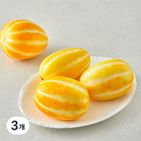 당도선별 성주 실속 참외 중소과 3~5입, 1kg(3~5입), 3개