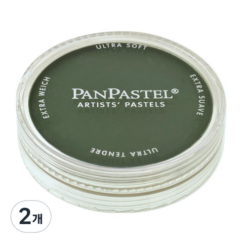 팬파스텔 신한화구 파스텔 PERMANENT GREEN EXTRA DARK 640.1 9ml, 1색, 2개