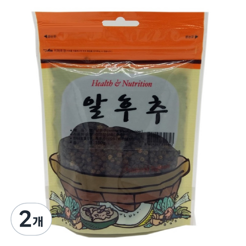 청은 알후추, 150g, 2개