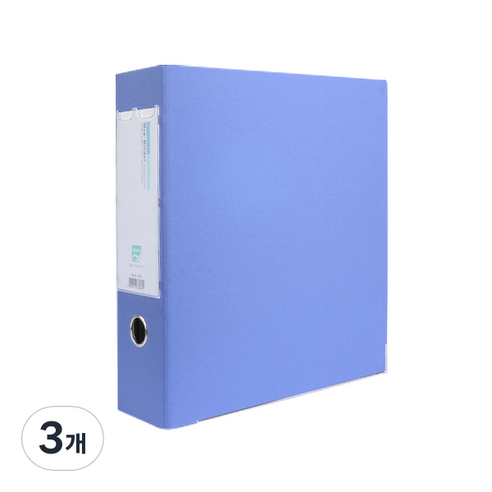 알파 웹D링 바인더 A4 3공 7cm AB949A-7, 청색, 3개