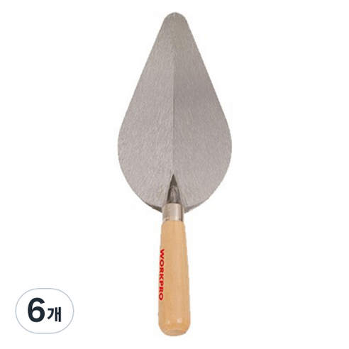 워크프로 렝가고대 철 나무핸들 150mm WP322004, 6개