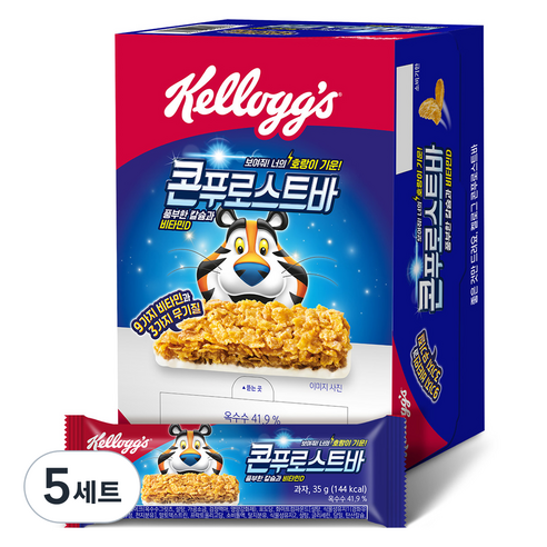 켈로그 콘푸로스트바 12p, 420g, 5세트