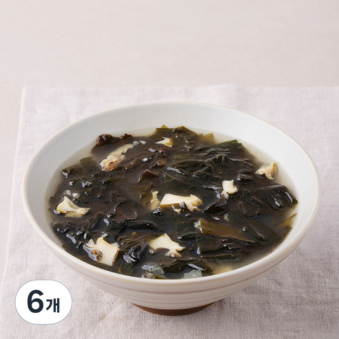 바다원 초이스쿡 전복미역국, 700g, 6개