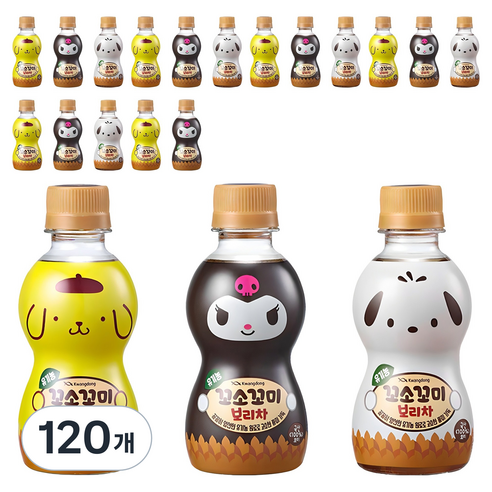 광동 유기농 꼬소꼬미 보리차 랜덤발송, 200ml, 120개