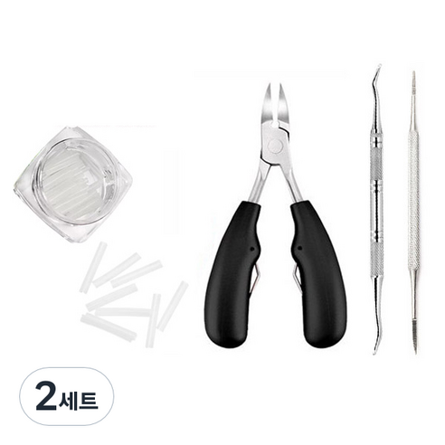 퍼니네일 발톱관리 커브스틱 세트, 01, 2세트