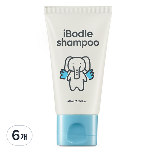 아이보들 샴푸, 6개, 40ml