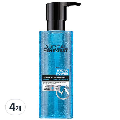 로레알파리 맨 엑스퍼트 이드라파워 에센스 스킨, 120ml, 4개