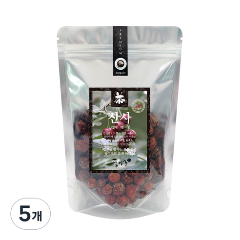 동이약초 산사, 100g, 5개