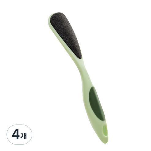 발각질 제거 케어 양면 브러쉬 그린, 1개입, 4개