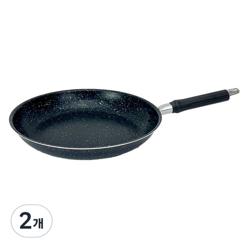 미르 인덕션 IH 마블코팅 후라이팬, 32cm, 2개