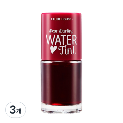 에뛰드하우스 디어달링 워터 립틴트 9.5g, 체리에이드, 9g, 3개