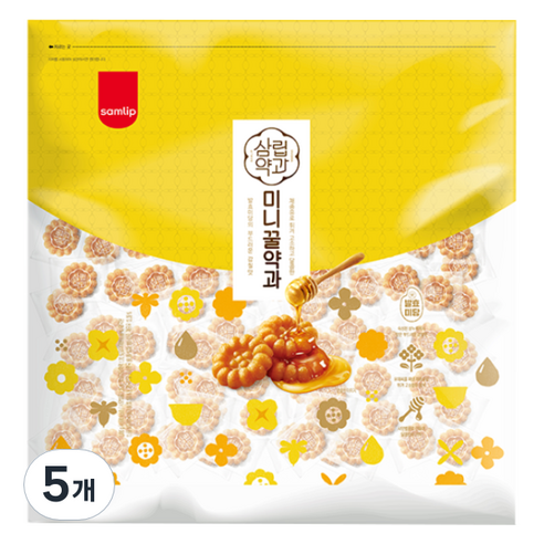삼립 미니 꿀약과, 1kg, 5개