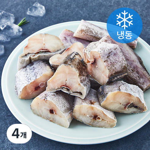 고마워 미국산 절단 코다리 명태 (냉동), 900g, 4개