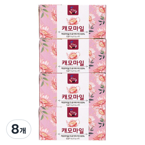다예 캐모마일 사각티백, 0.5g, 8개입, 8개