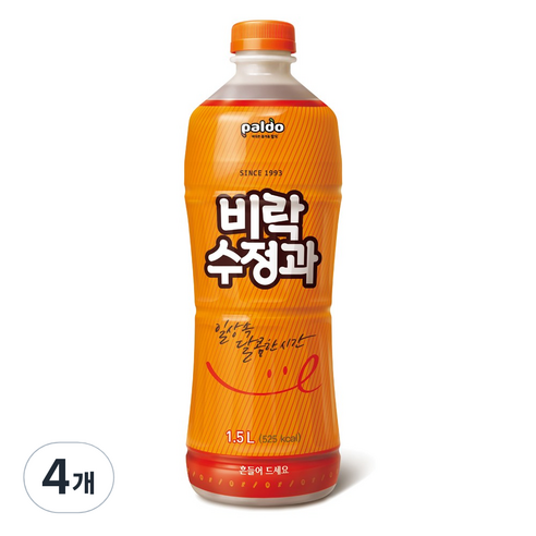 팔도 비락수정과, 4개, 1.5L