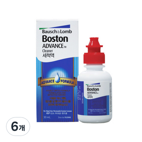 보스톤 어드밴스 클리너액, 30ml, 6개