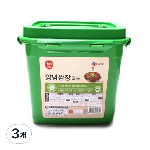 이츠웰 양념 쌈장 골드, 6.5kg, 3개
