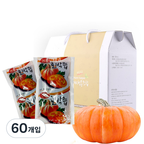 NK협동조합 호박즙, 100ml, 1개