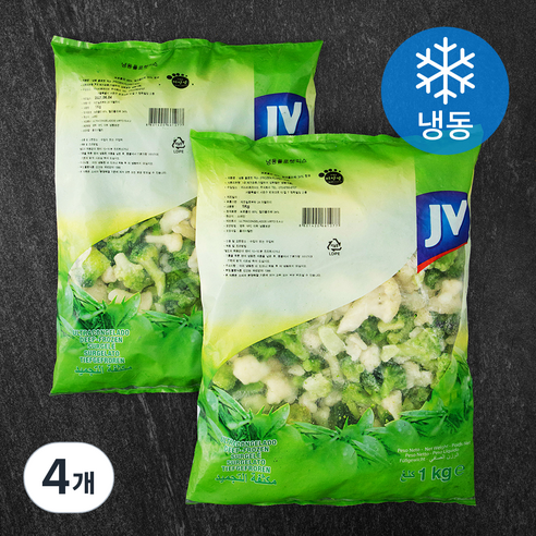 마당발 플로렛믹스 (냉동), 1kg, 4개