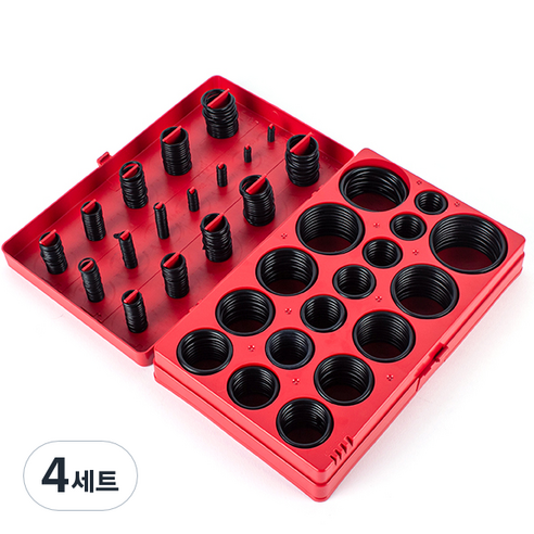 고무 오링 세트 32종 419p, 4세트