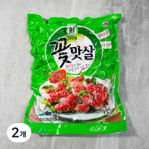 대림선 꽃맛살, 2kg, 2개