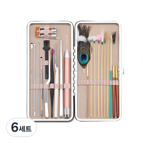 23종 귀청소기 세트 색상 랜덤, 6세트