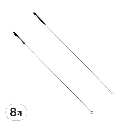 월드크린 돈모 원형 병솔 12파이, 혼합색상, 8개