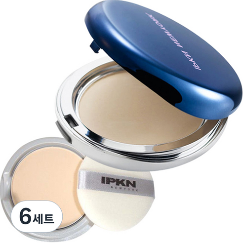 입큰 스킨피니쉬 팩트 파우더 + 리필, 21호 누드베이지, 6세트