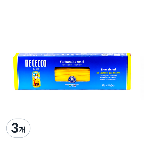 데체코 페투치네, 3개, 453g