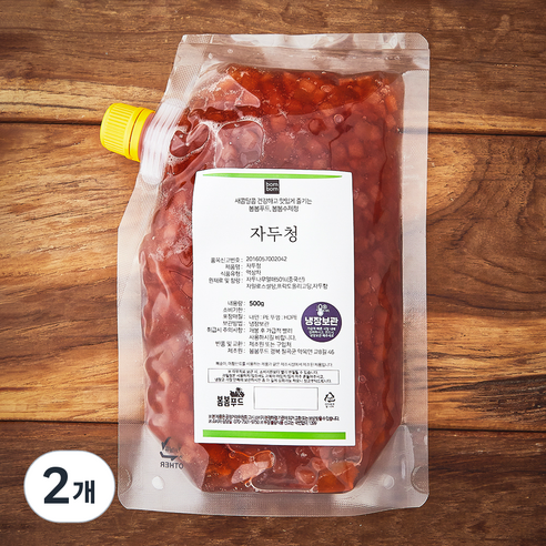 봄봄푸드 자두청, 500g, 2개