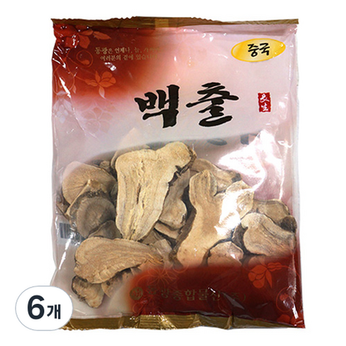 동광종합물산 백출, 70g, 6개