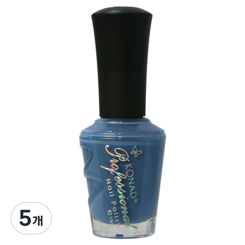 코나드 프로페셔널 레귤러 네일 폴리쉬 15ml, 크림블루, 5개