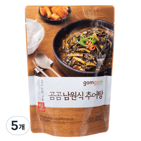 곰곰 남원식 추어탕, 450g, 5개