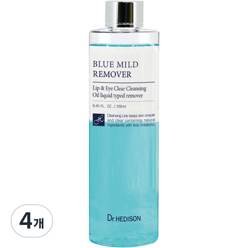 닥터헤디슨 블루 마일드 리무버, 4개, 250ml