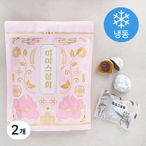 미미스상회 3종 호두 찹쌀떡 개별포장 15개입 (냉동), 900g, 2개