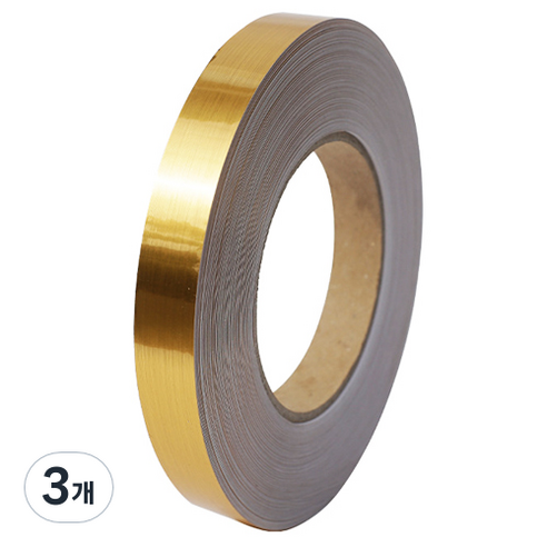 댓츠댓 줄눈 테이프 골드 10mm x 50m, 3개
