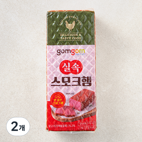 곰곰 실속 스모크햄, 1kg, 2개