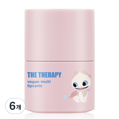 더페이스샵 더테라피 비건 멀티 립세린, 6개, 15ml