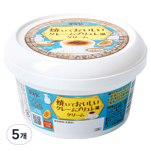 마루와유지 에이스엠앤티 스프레드 크림브륄레맛, 5개, 130g