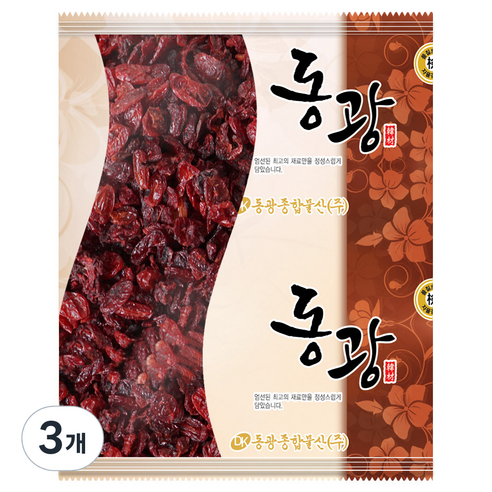동광종합물산 산수유, 100g, 3개