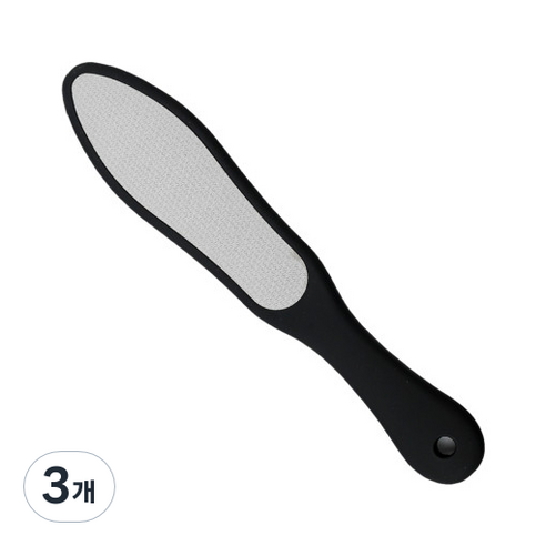 엘비아 메탈 패디파일 각질제거기, 1개입, 3개