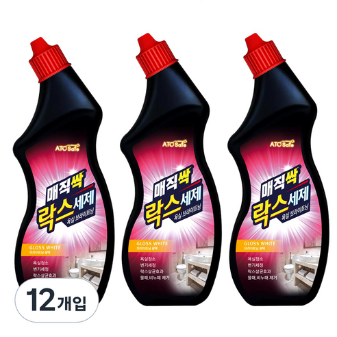 아토세이프 매직싹 욕실용 락스세제, 750ml, 12개입