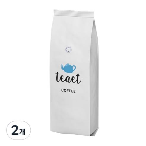 티잇커피 과테말라 싱글 오리진 아주굵게, 프렌치프레스, 1kg, 2개