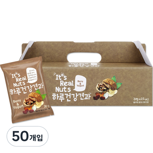 잇츠리얼넛츠 베리앤요거트 믹스넛, 500g, 2개