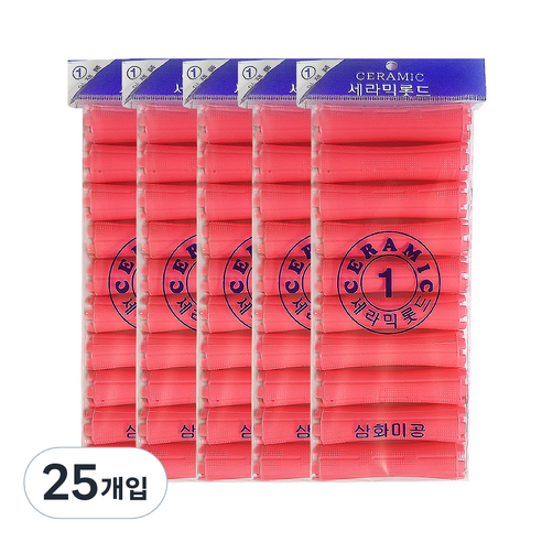 삼화미공 세라믹 파마롯드 1호 10p, 25개