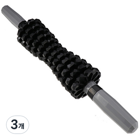 파라디 다이아몬드 마사지 스틱 M7, 블랙, 3개
