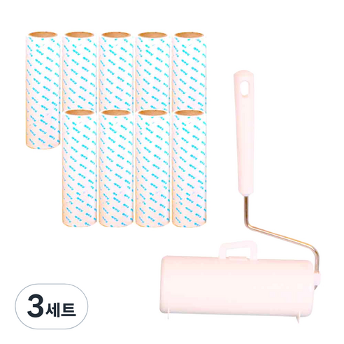 마이닝 클린테이프 160핸들 + 핸들 거치대 + 리필 9p 세트, 3세트