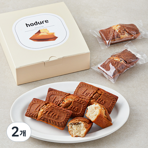 호두르 로투스 쌀 휘낭시에 6개입, 270g, 2개