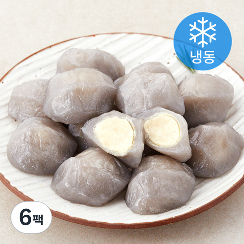 강원샘담명가 오마니 감자떡 (냉동), 600g, 6개
